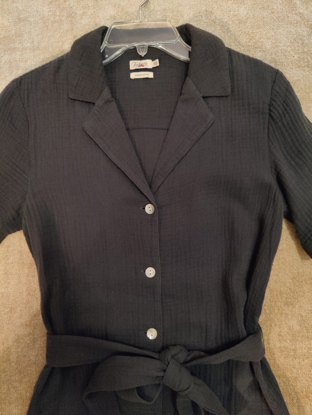 Faherty Nolita Dream Organic Cotton Gauze Shirtdress Sz XS - Picture 4 of 15